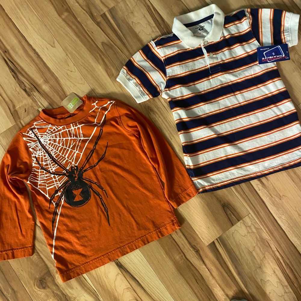 NWT Boy’s size 4 Shirt set